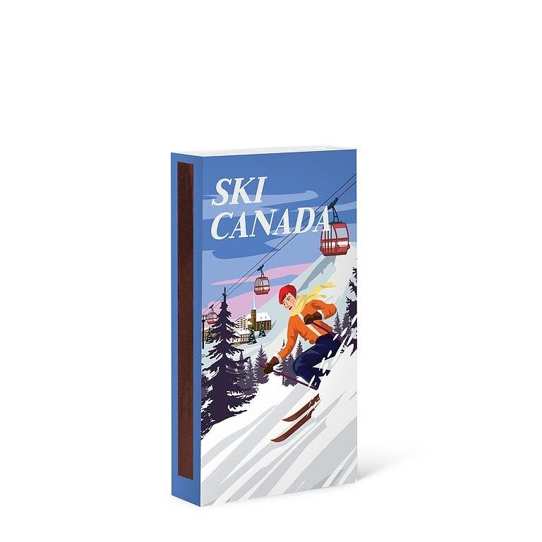 Boîte d'allumettes - Ski Canada