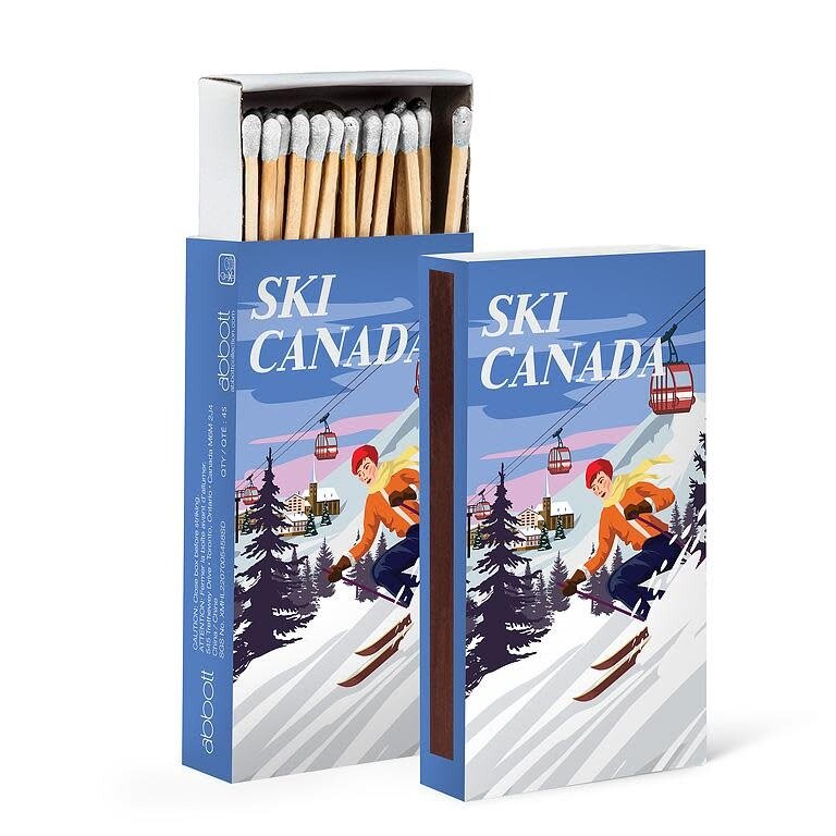 Boîte d'allumettes - Ski Canada
