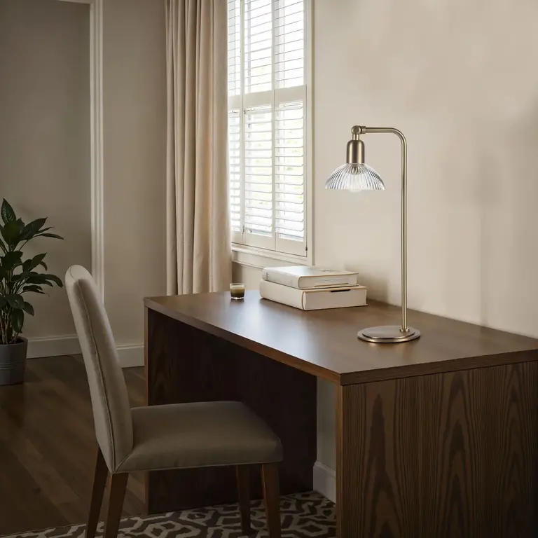 Lampe de table Santos - Laiton brossé