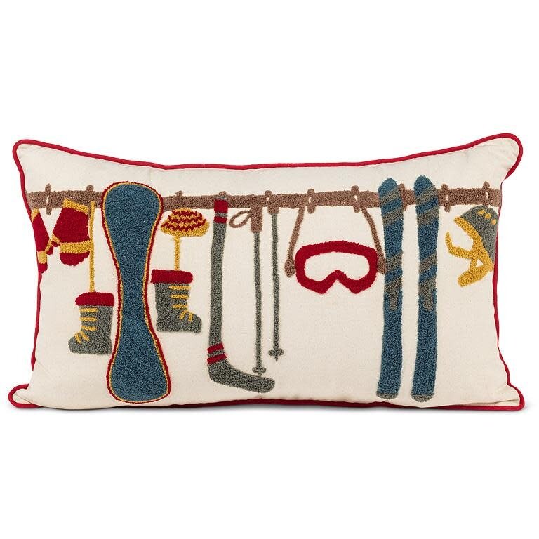 "Ski gear" Pillow