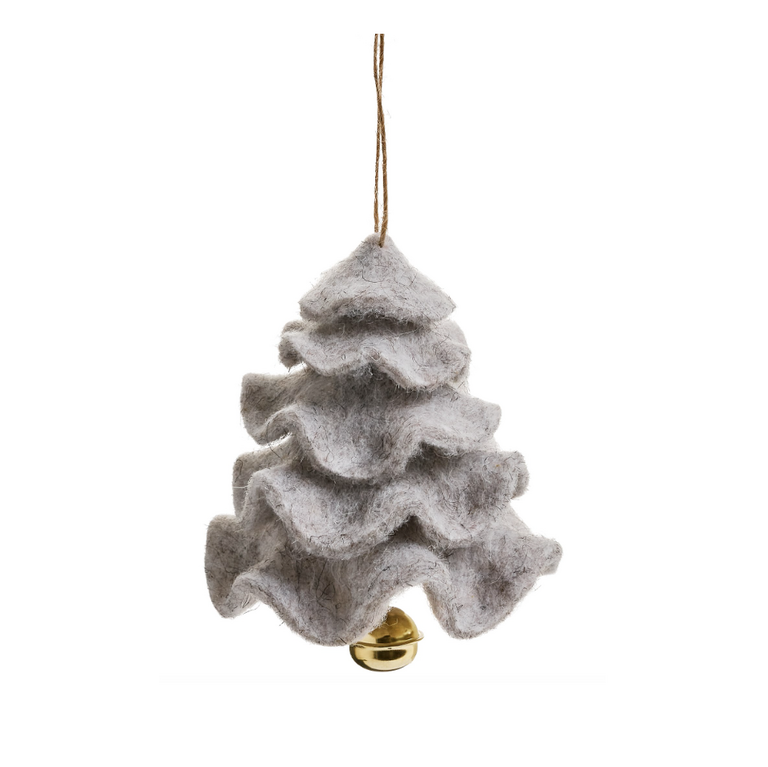 Wool Christmas Tree Ornament