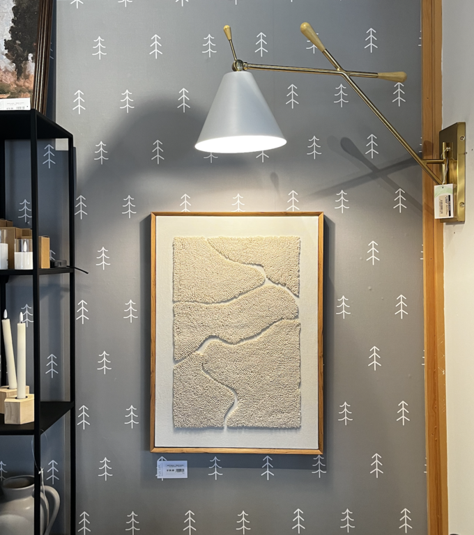 Abstract Tufted Frame