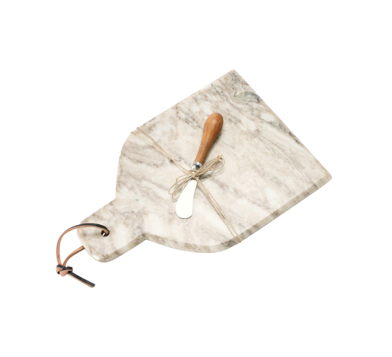Planche à fromages en marble - Avec couteau