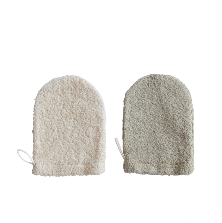 Shower mitt