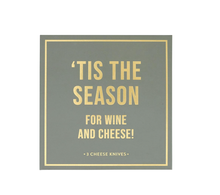 Santa Barbara Design Studio Snowflake Cheese Knife Set