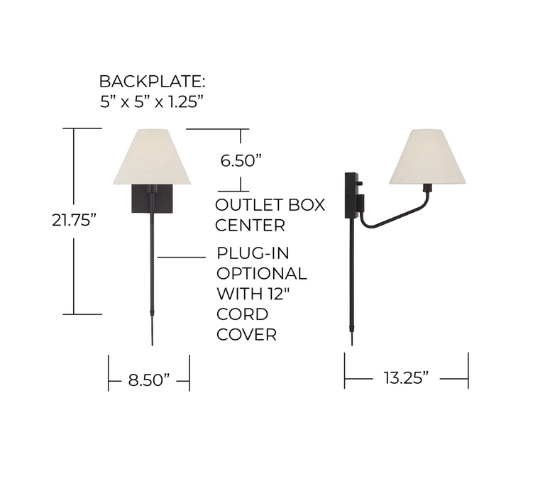 Capital Lighting Chadwick Swivel Sconce