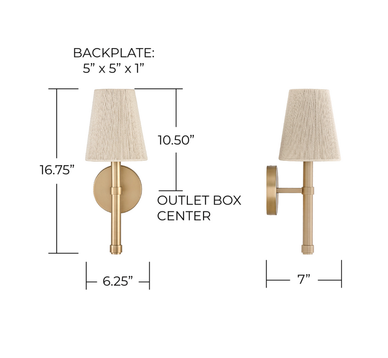 Capital Lighting Mira Sconce