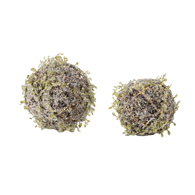 Sparkling Twig Ball Set