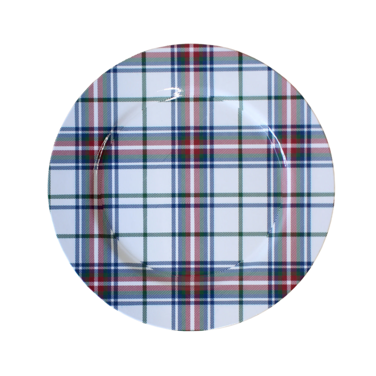 Assiette de service - Carreaux