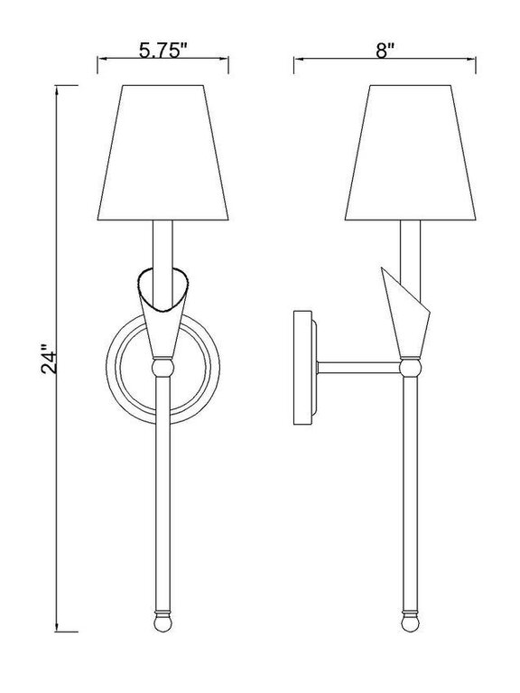 Claudette Sconce - White