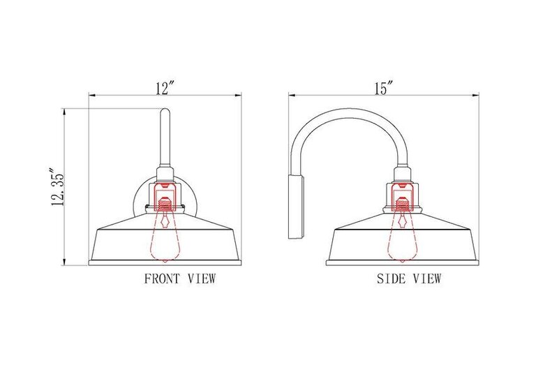 RLM Wall Light - Interior/Exterior