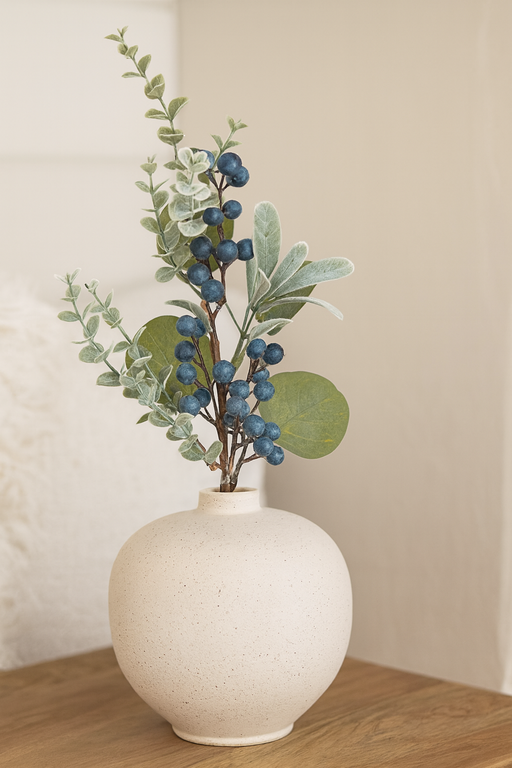 Eucalyptus and Cornflower Bouquet