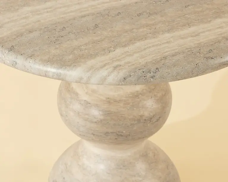 Raul Bistro Table - Taupe Concrete