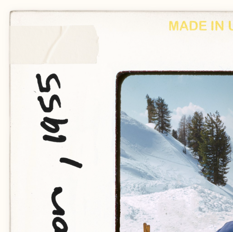 Cadre "Toni Frissell - St. Anton C. 1955"