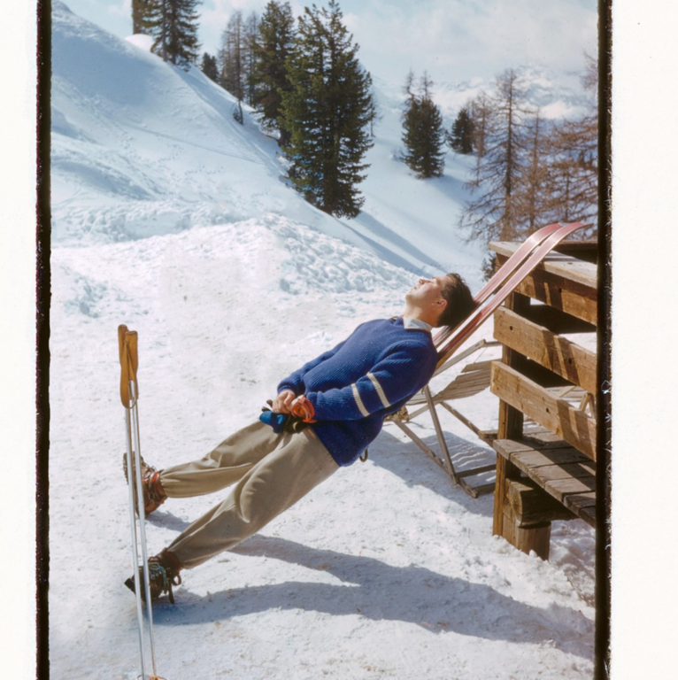 Cadre "Toni Frissell - St. Anton C. 1955"