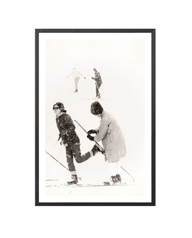 Cadre "Ski Waxing C. 1966"