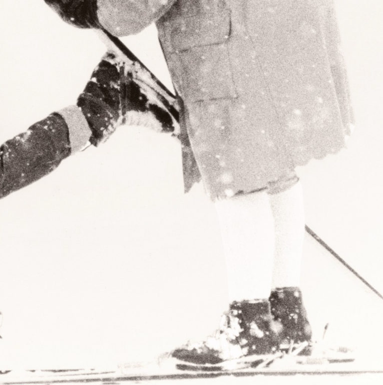 Cadre "Ski Waxing C. 1966"