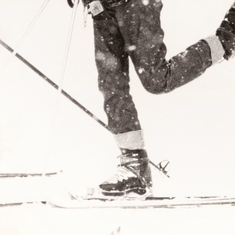 Cadre "Ski Waxing C. 1966"