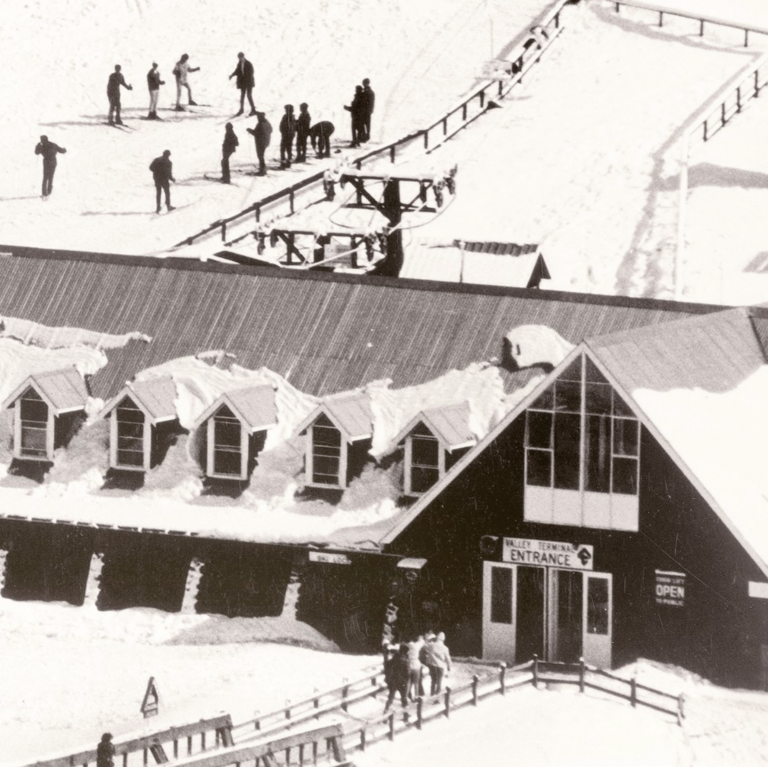 Frame "Ski Valley Entrance C. 1966"