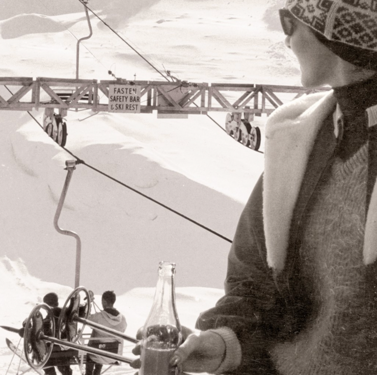 Cadre "Ski Break C. 1966"