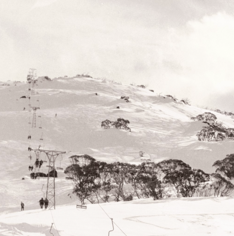 Cadre "Ski Break C. 1966"