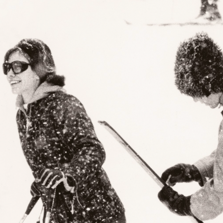 Cadre "Ski Waxing C. 1966"