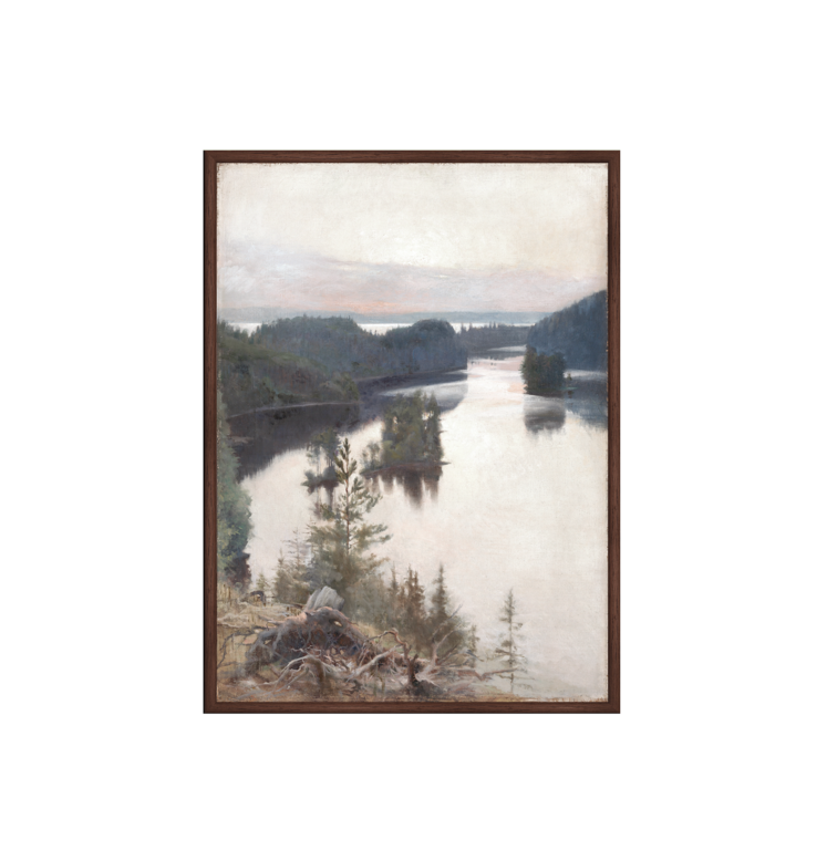 Cadre "View From The Ridge C. 1902"