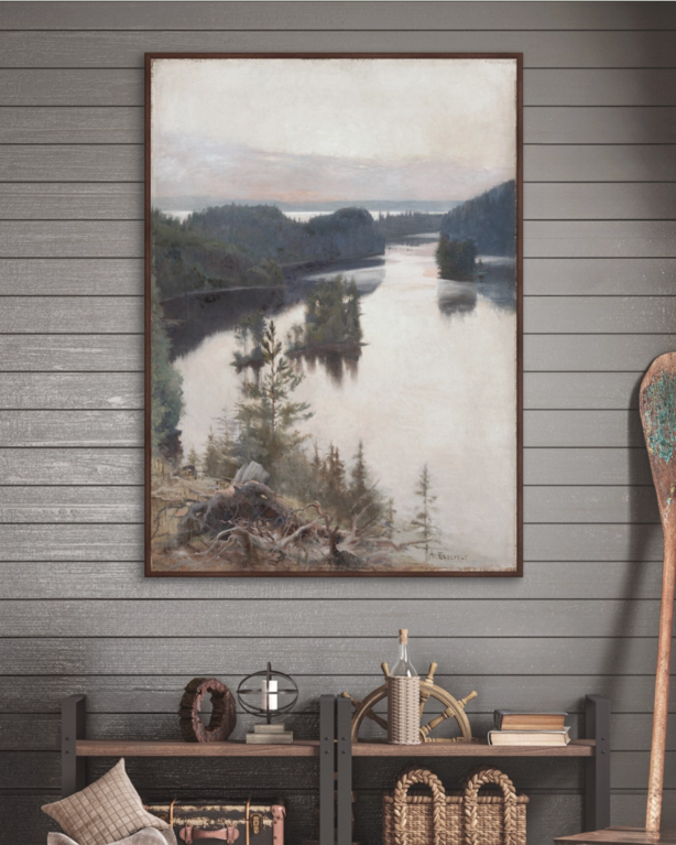 Frame "View From The Ridge C. 1902"