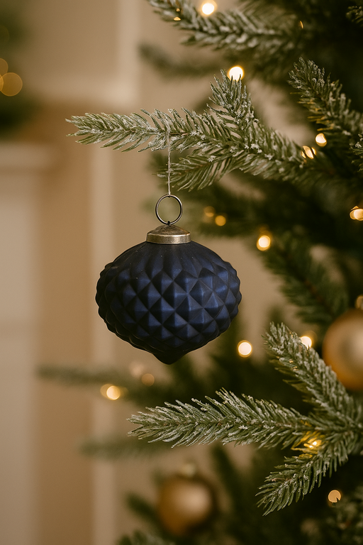 ADV/Pine Center Blue Onion Ornament