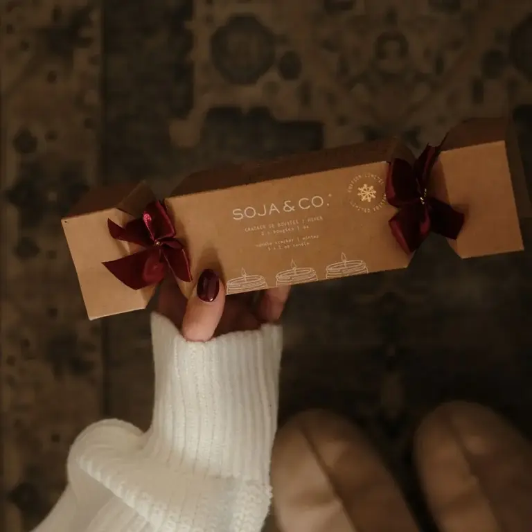 SOJA&CO SOJA&CO - Cracker trio de bougies Collection Hiver
