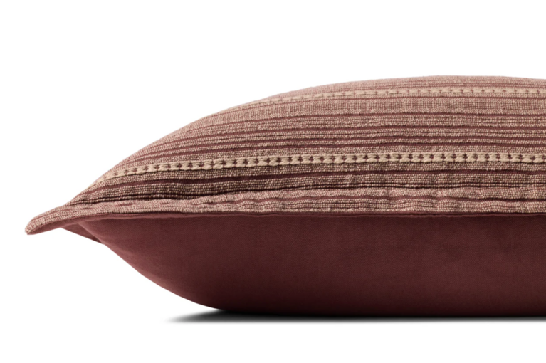 Chris loves Julia X Loloi rugs Coussin Chris Loves Julia - Vin Howie / Naturel