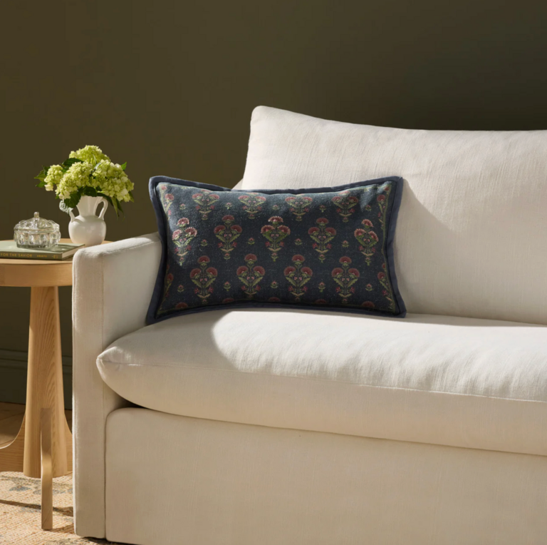 Chris loves Julia X Loloi rugs Chris Loves Julia Pillow- Marigold Blue / Multi