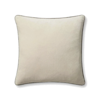 Chris loves Julia X Loloi rugs Chris Loves Julia Liza Pillow - Ivory