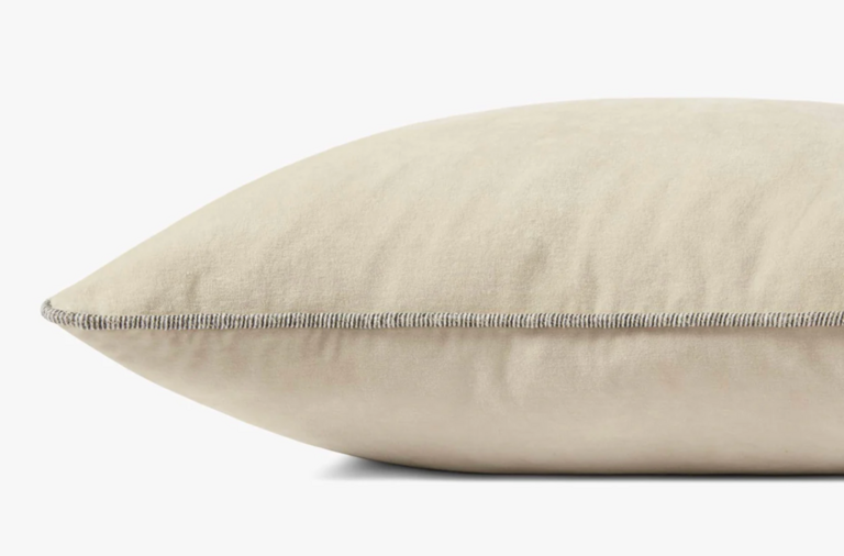 Chris loves Julia X Loloi rugs Coussin Chris Loves Julia  Liza - Ivoire