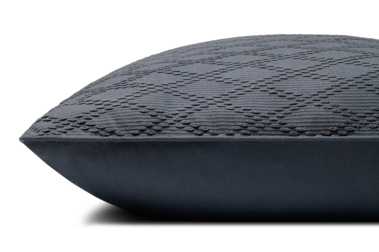 Amber Lewis X Loloi Coussin Amber Lewis Cary - Bleu