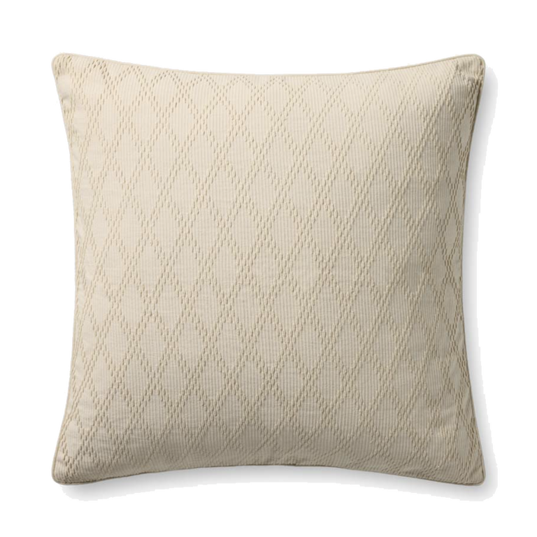 Amber Lewis X Loloi Amber Lewis Cary Pillow - Ivory