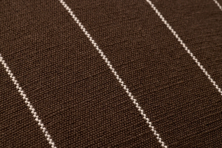 Amber Lewis X Loloi Coussin Amber Lewis Keisha - Chocolat / Naturel