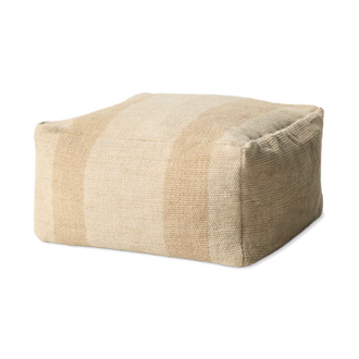 Leanne Ford x Loloi Pouf Leanne Ford Rosemoor - Beige