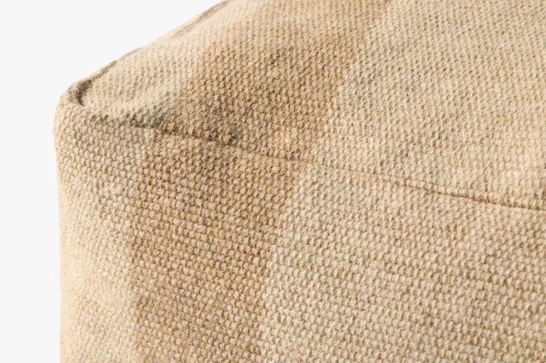 Leanne Ford x Loloi Pouf Leanne Ford Rosemoor - Beige