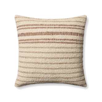 Amber Lewis X Loloi Amber Lewis Atley Cushion - Natural / Amber