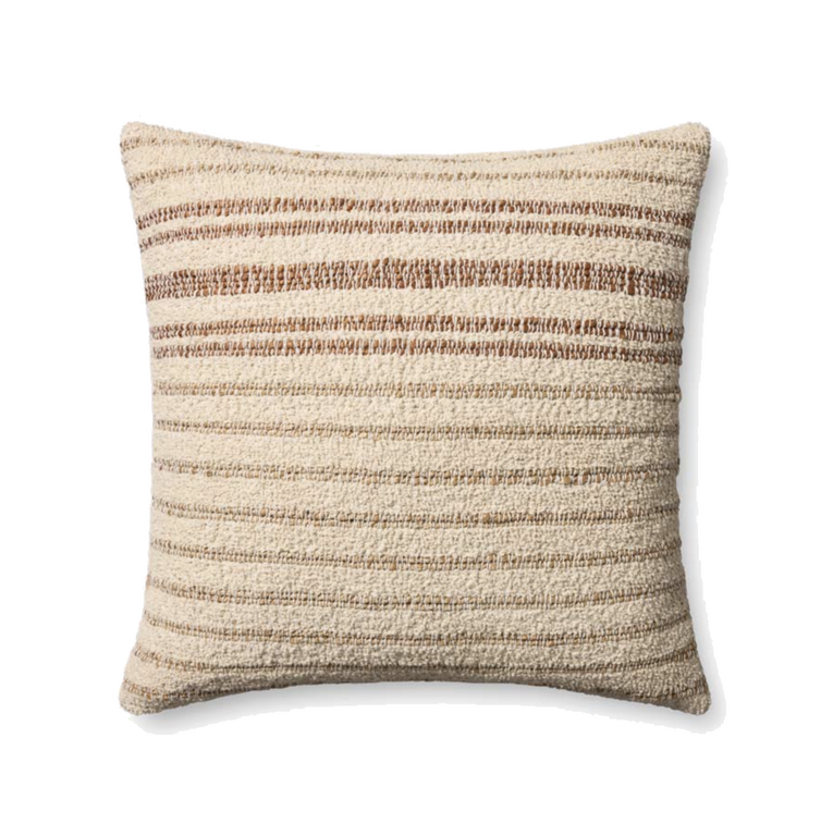 Amber Lewis X Loloi Coussin Amber Lewis Atley - Naturel / Ambre