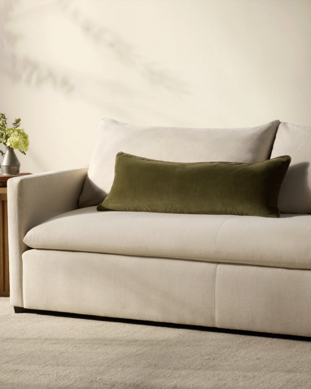 Chris loves Julia X Loloi rugs Coussin Chris Loves Julia Liza - Vert foncé