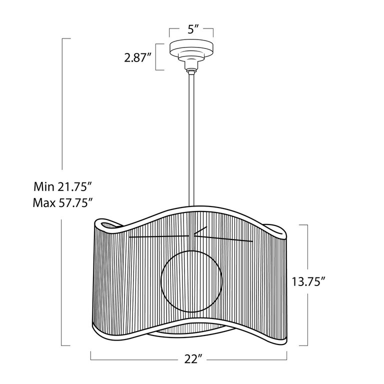 Suspension Tambour Nimes