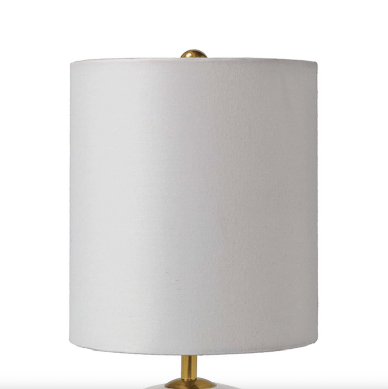 Alabaster Mini Orb Lamp