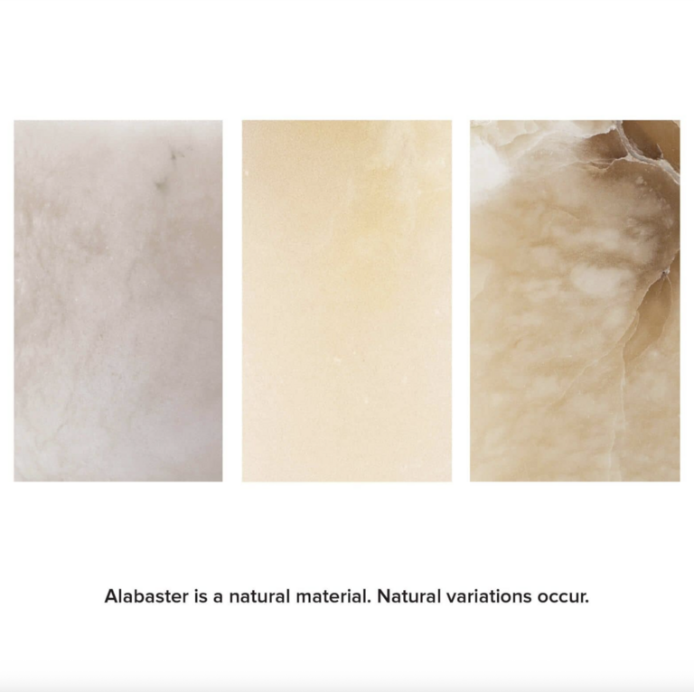 Lampe Alabaster Mini Orb