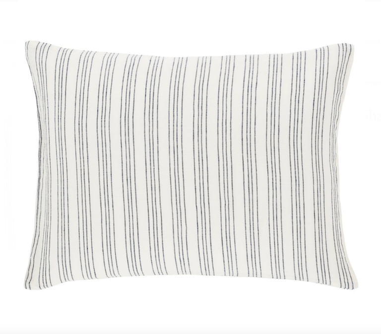 Luxury Striped Linen Bedding