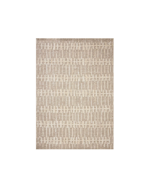 Amber Lewis X Loloi Tapis Bexley - Taupe / Naturel