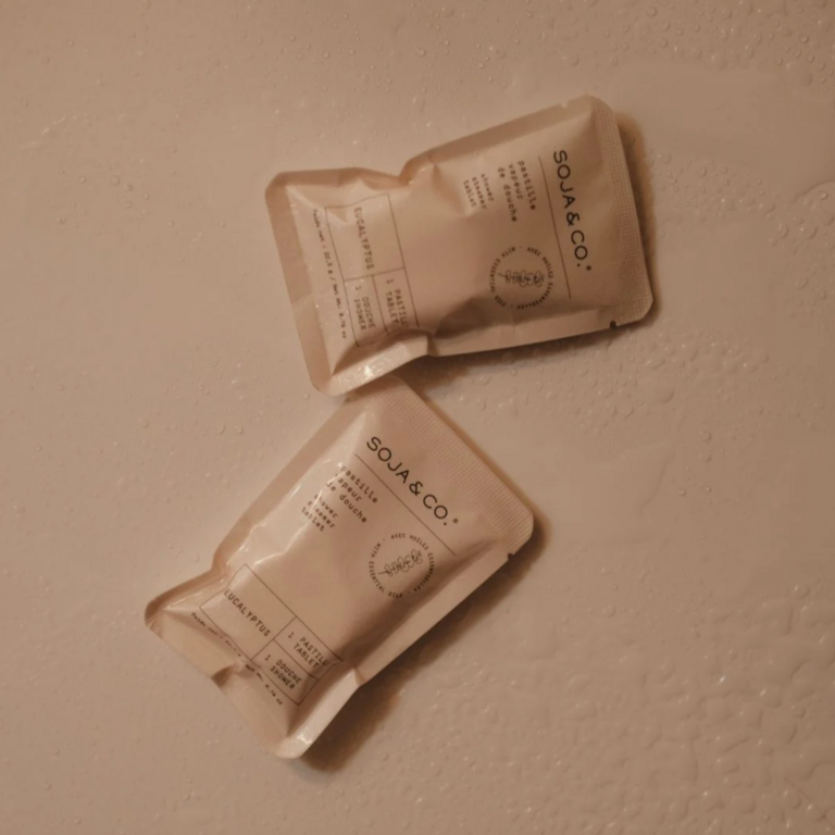 SOJA&CO Pastille vapeur de douche (sachet unitaire) - Eucalyptus
