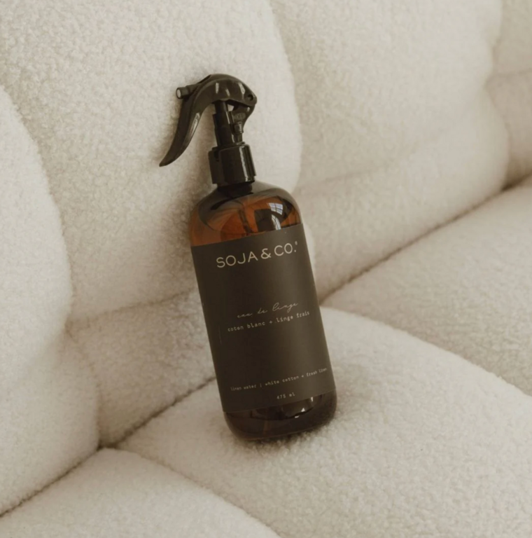 SOJA&CO Eau de linge - Coton blanc + Linge frais