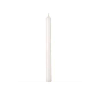 Twilight Collection Candle 10" - White